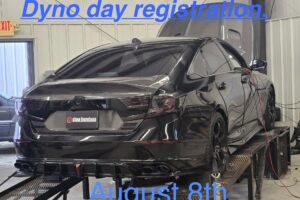 Dyno Day registration August 8th