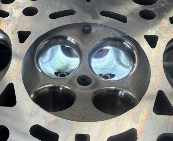 Full ported head ready to go with bronze guides