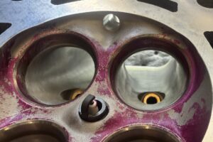 Full Race ported head ready to go w bronze guides